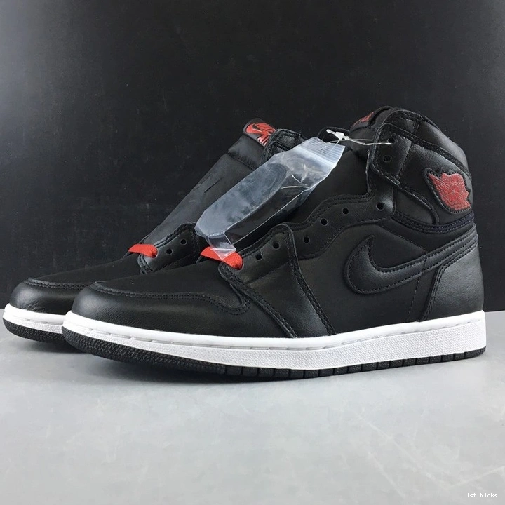 Black Black  High 1 Retro Gym Jordan 555088-060 Red 1028